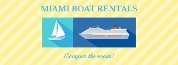 Miami boat rentals banner