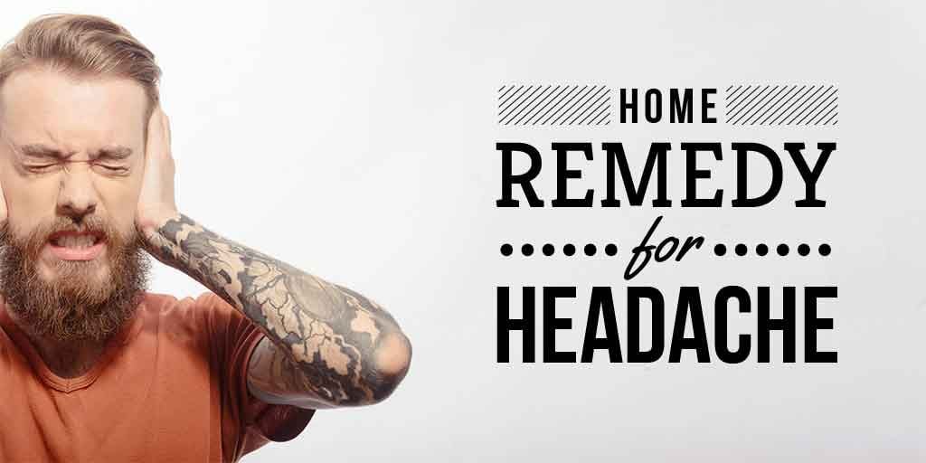 Headache Remedy Ad Man Suffering from Pain — Créer un visuel Headache Remedy Ad Man Suffering from Pain — Créer un visuel