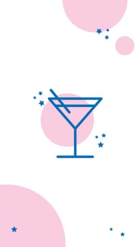 Drinks and Food icons for Restaurant menu
