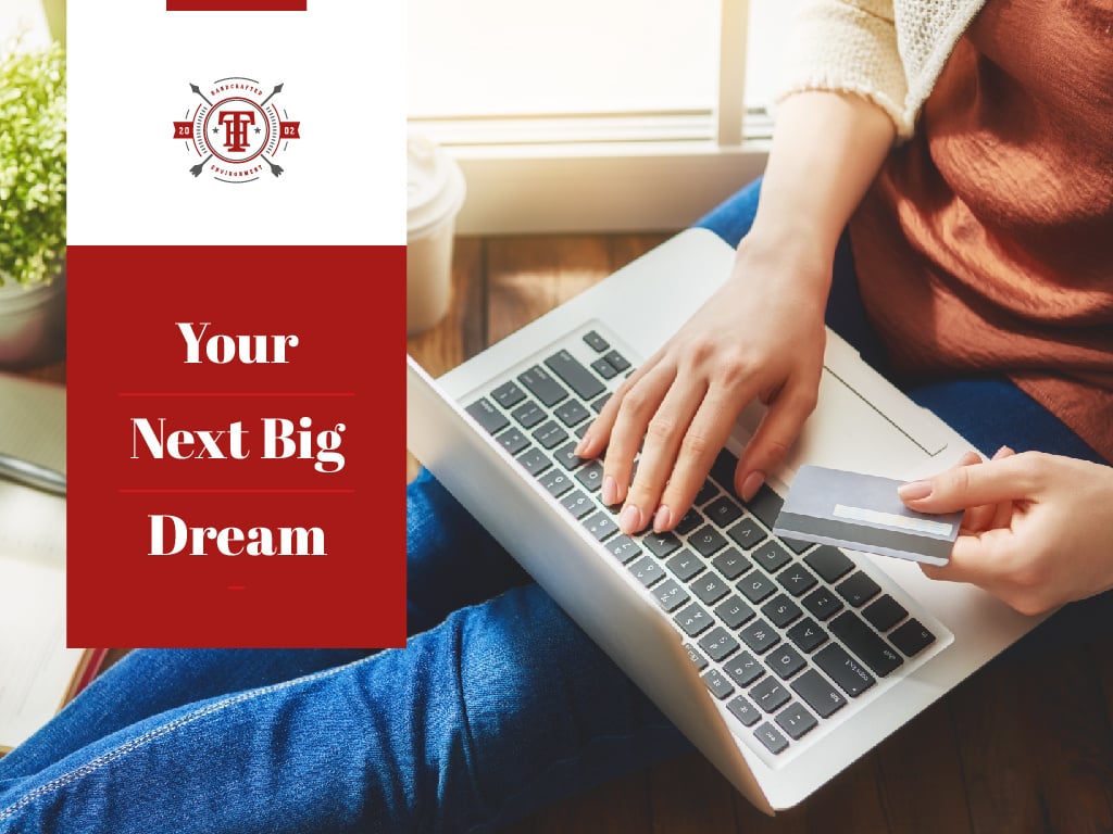 Online shopping next big dream — ein Design erstellen Online shopping next big dream — ein Design erstellen