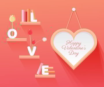 Valentine's day greeting card