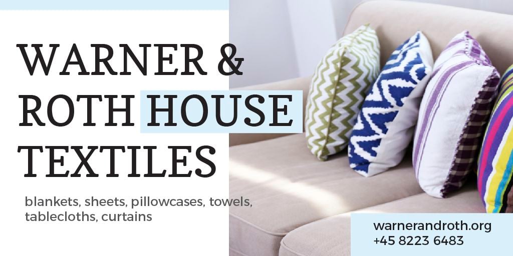 Warner & Roth House Textiles — ein Design erstellen Warner & Roth House Textiles — ein Design erstellen
