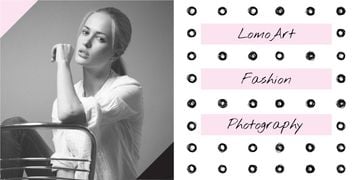Fashion photography banner