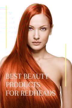 Best beauty products for redheads