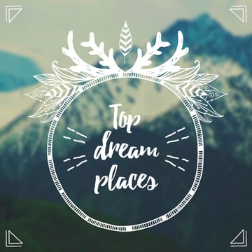Top dream places poster