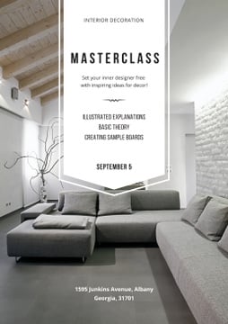 Interior decoration masterclass