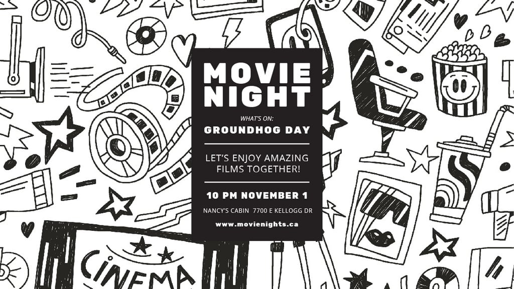Movie night event — Create a Design Movie night event — Create a Design