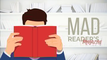 Reading Inspiration Man with Red Book