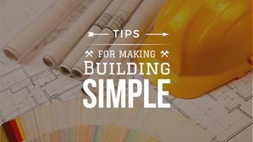 Building Tips blueprints on table