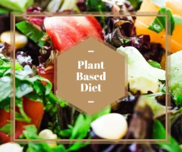 plant based diet background
