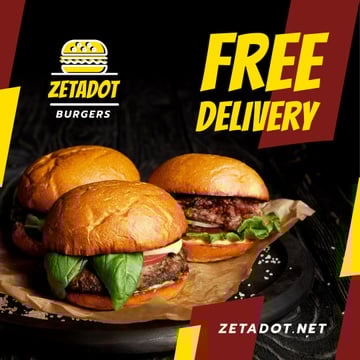 Fast Food Offer Tasty Burgers