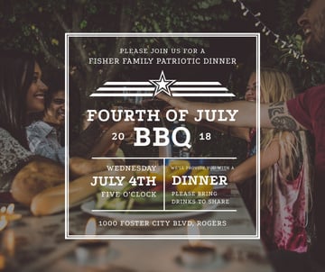BBQ party on USA Independence Day