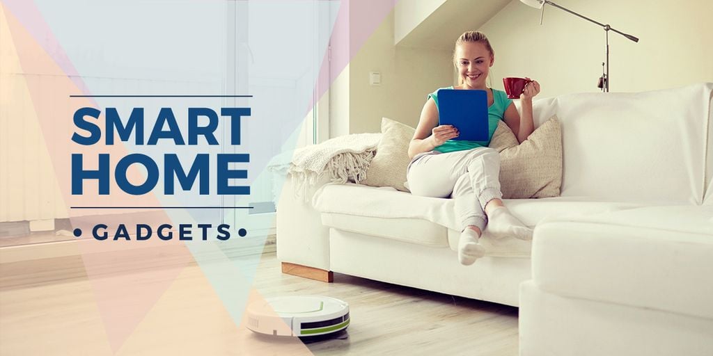 smart home gadgets poster — Crear un diseño smart home gadgets poster — Crear un diseño