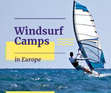 Windsurfing Tour Offer Man Riding Board