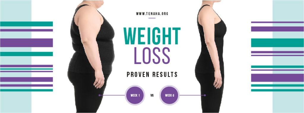 Weight Loss Program Ad with Before and After — Crear un diseño Weight Loss Program Ad with Before and After — Crear un diseño