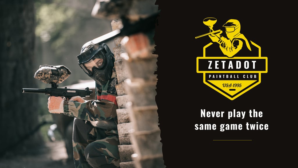 Paintball Club Offer People with Guns – Stwórz projekt Paintball Club Offer People with Guns – Stwórz projekt