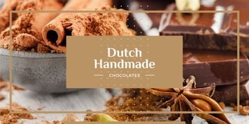 dutch handmade chocolate poster