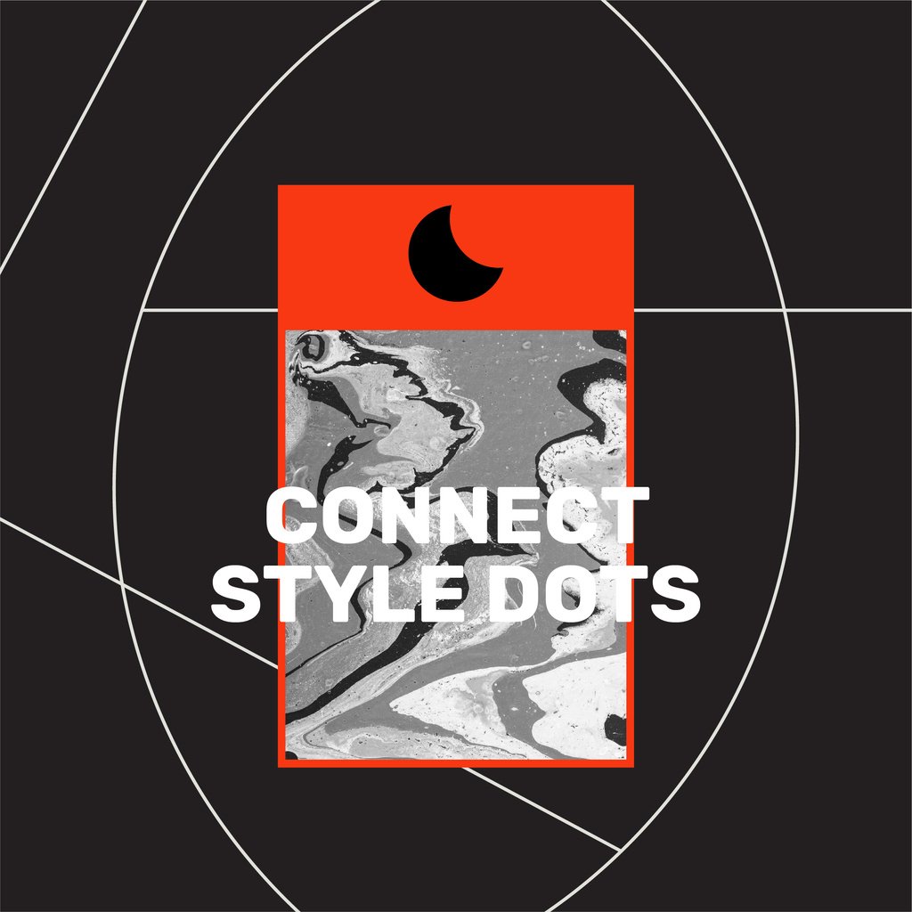 Creative Style Inspiration on black background — ein Design erstellen Creative Style Inspiration on black background — ein Design erstellen