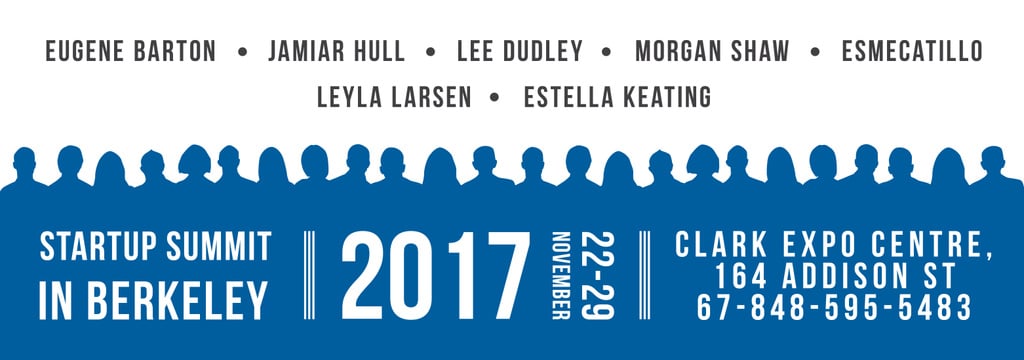 Startup Summit Announcement Businesspeople Silhouettes | Tumblr Banner Template — ein Design erstellen Startup Summit Announcement Businesspeople Silhouettes | Tumblr Banner Template — ein Design erstellen