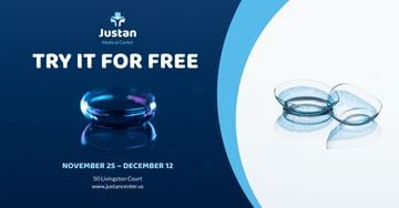 Contact Lenses Offer in Blue