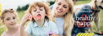 Parents with Kids Having Fun