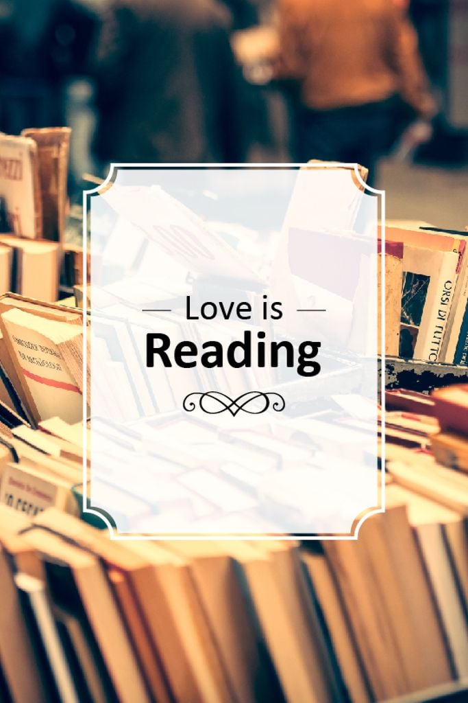 love is reading poster for bookstore — Создать дизайн love is reading poster for bookstore — Создать дизайн