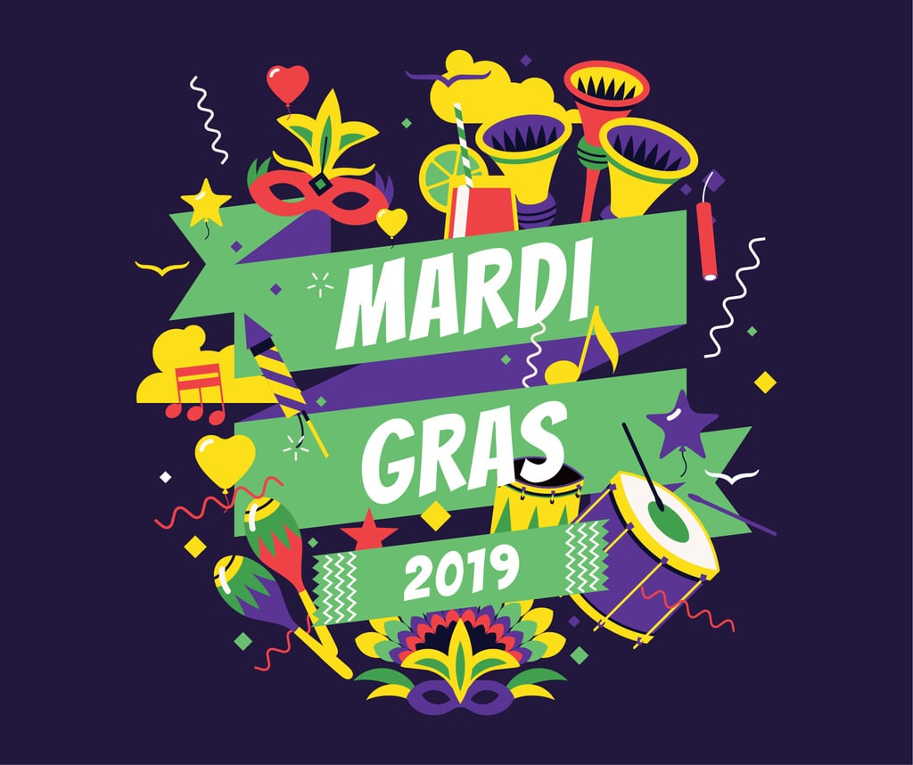 Mardi Gras carnival attributes — Create a Design Mardi Gras carnival attributes — Create a Design