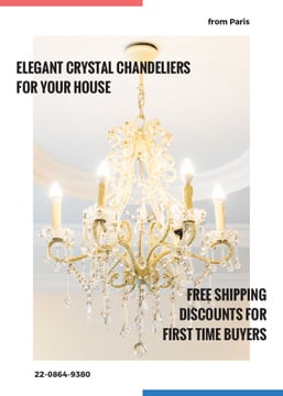 Elegant crystal Chandelier offer