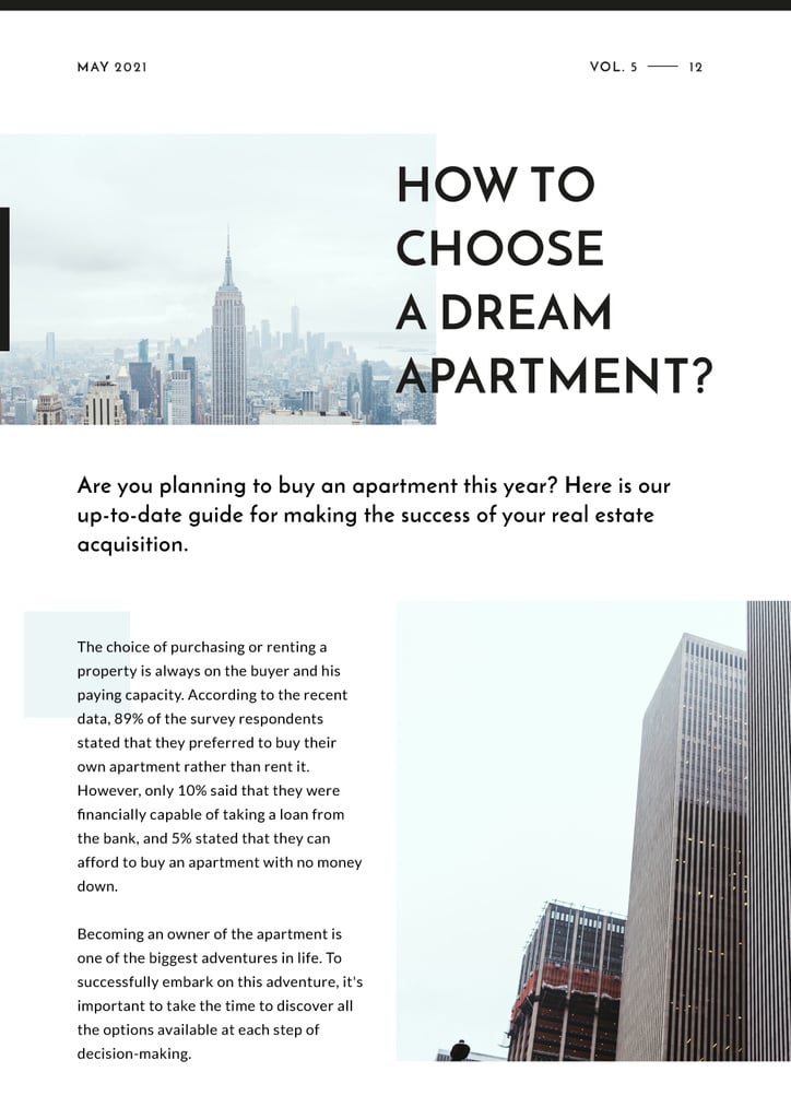 How to choose dream apartment Article with Skyscrapers — ein Design erstellen How to choose dream apartment Article with Skyscrapers — ein Design erstellen