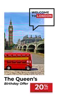 Queen's Birthday London Tour Offer