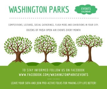Events in Washington parks