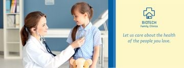 Kids Healthcare Pediatrician Examining Child