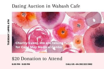 Dating Auction in Cafe