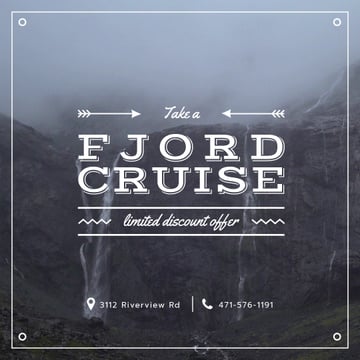 Norway Travel offer with Scenic Waterfall