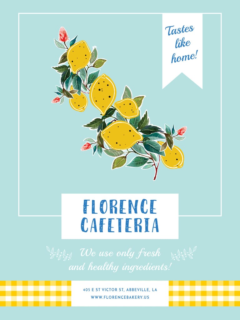 Florence cafeteria poster — ein Design erstellen Florence cafeteria poster — ein Design erstellen