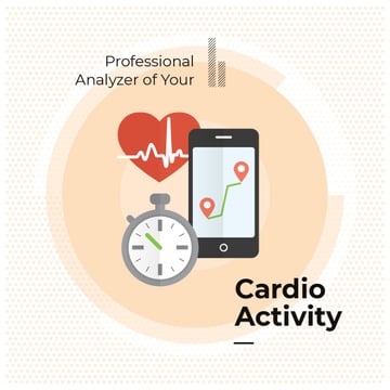 Application for cardio activity monitoring