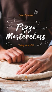 Live Stream of Pizza Masterclass Ad