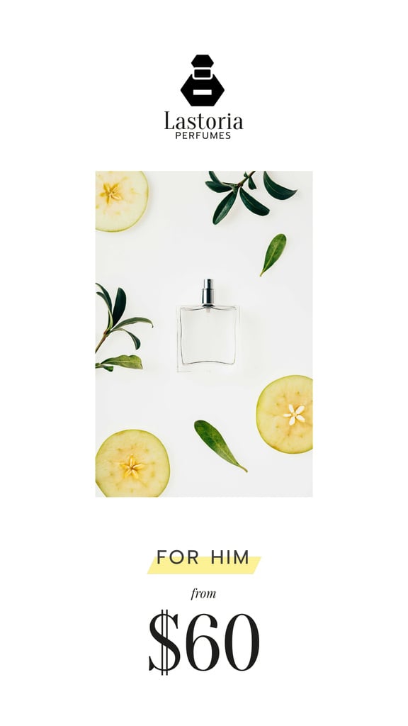 Perfume Offer with Glass Bottle — Створити дизайн Perfume Offer with Glass Bottle — Створити дизайн
