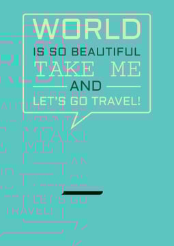 Motivational travel Quote
