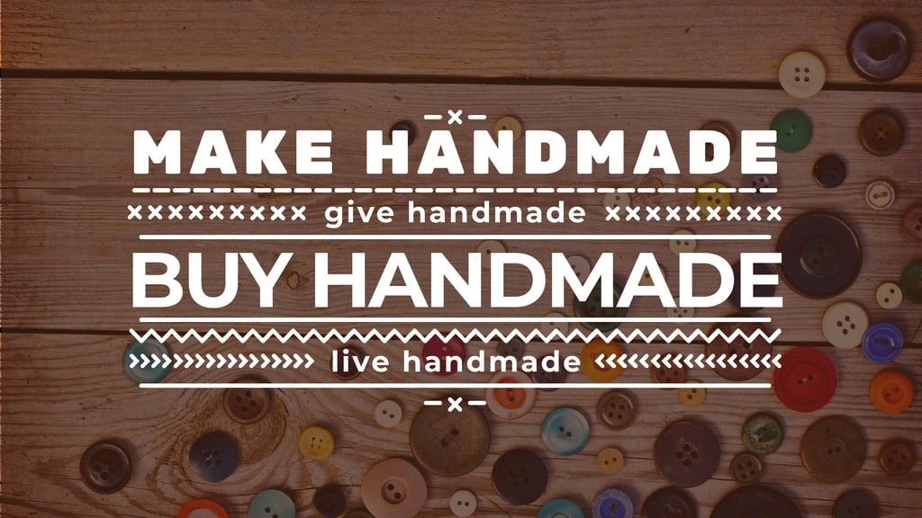 Handicrafts store with buttons — Create a Design Handicrafts store with buttons — Create a Design