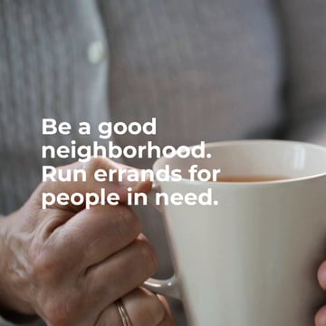 Citation about neighborhood with Old Woman