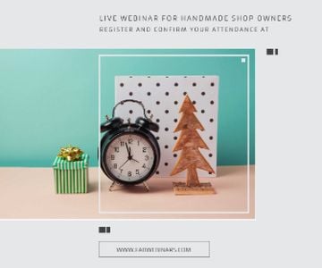 Live webinar for handmade shop owners