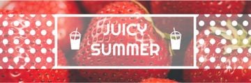 Summer Offer Red Ripe Strawberries