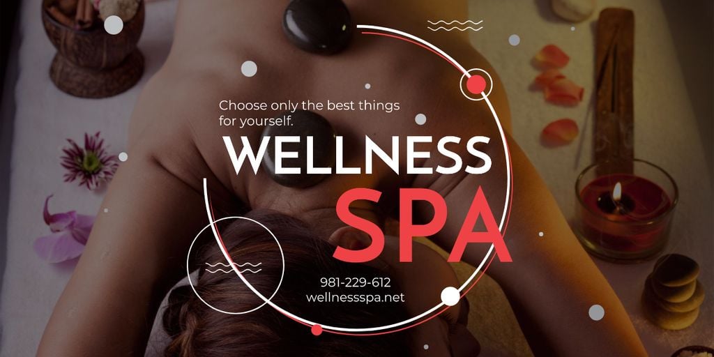 Wellness spa website poster - Bir Tasarım Oluşturun Wellness spa website poster - Bir Tasarım Oluşturun