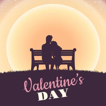 Loving Couple on Valentine's Day