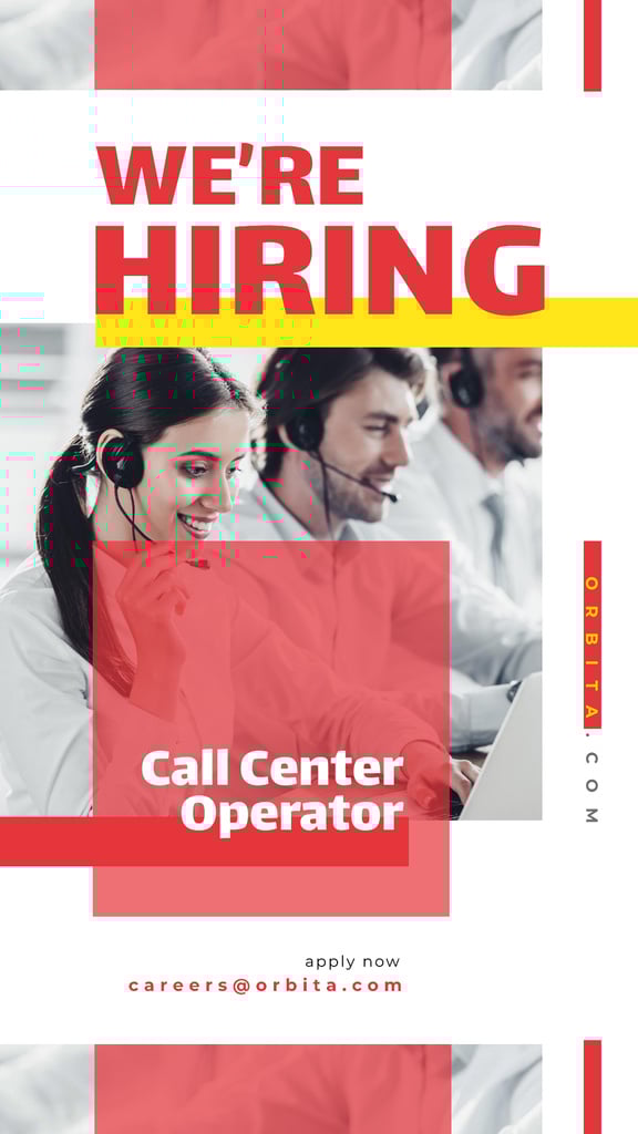 People working at call center — Modelo de projeto People working at call center — Modelo de projeto