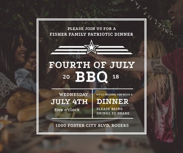 BBQ party on USA Independence Day