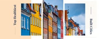 Colorful building facades