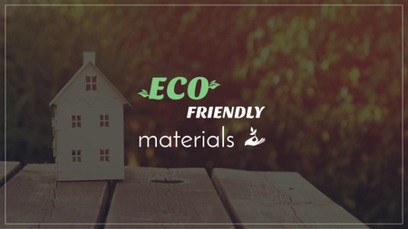 Construction shop with eco friendly materials Youtube Design Template
